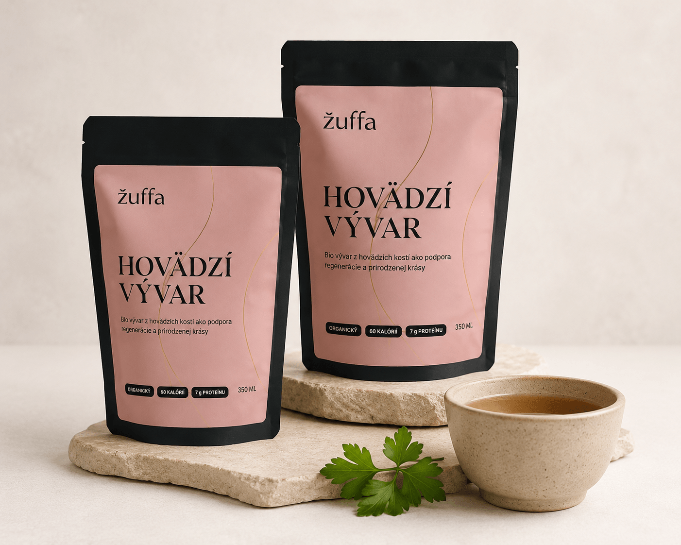 BIO hovädzí vývar s kolagénom 350ml